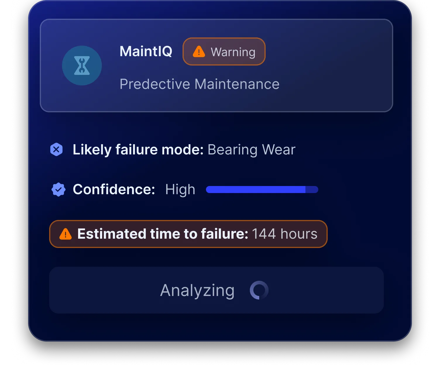 Failure Prediction Dashboard